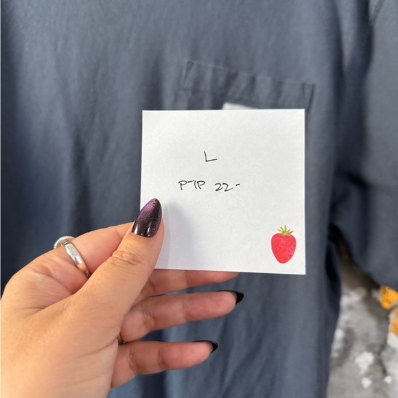 Carhartt | Loose Fit Greyish Blue T Shirt - Picture 6 of 6